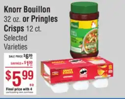 Smart & Final Knorr Bouillon or Pringles Crisps offer