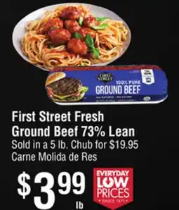 Smart & Final First Street Fresh Ground Beef offer
