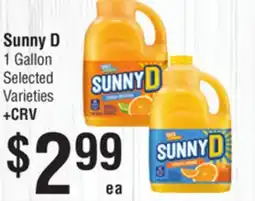 Smart & Final Sunny D offer