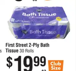 Smart & Final First Street 2-Ply Bath Tissue offer