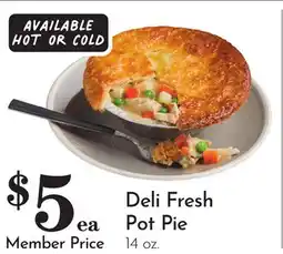 Pavilions Deli Fresh Pot Pie offer