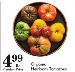 Pavilions Organic Heirloom Tomatoes offer