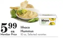 Pavilions Ithaca Hummus offer