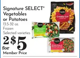 Pavilions Signature SELECT Vegetables or Potatoes offer