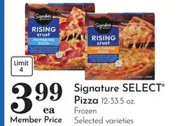 Pavilions Signature SELECT Pizza offer
