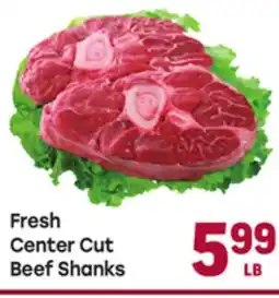 Tony’s Fresh Market Fresh Center Cut Beef Shanks offer