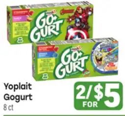 Tony’s Fresh Market Yoplait Gogurt offer