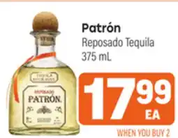 Tony’s Fresh Market Patrón Reposado Tequila offer