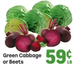 Tony’s Fresh Market Green Cabbage or Beets offer