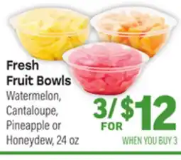 Tony’s Fresh Market Fresh Fruit Bowls offer