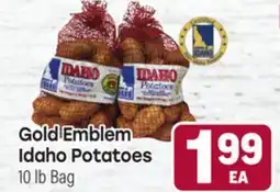 Tony’s Fresh Market Gold Emblem Idaho Potatoes offer