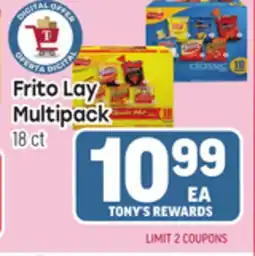 Tony’s Fresh Market Frito Lay Multipack offer