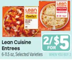 Tony’s Fresh Market Lean Cuisine Entrees offer