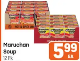 Tony’s Fresh Market Maruchan Soup offer