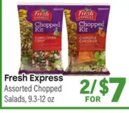 Tony’s Fresh Market Fresh Express Assorted Chopped Salads offer