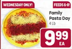Tony’s Fresh Market Family Pasta Day offer