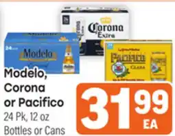 Tony’s Fresh Market Modelo, Corona or Pacifico offer