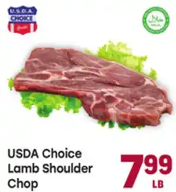 Tony’s Fresh Market USDA Choice Lamb Shoulder Chop offer