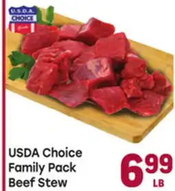 Tony’s Fresh Market USDA Choice Family Pack Beef Stew offer