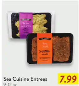 Fresh Thyme Sea Cuisine Entrees offer