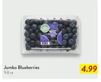 Fresh Thyme Jumbo Blueberries offer