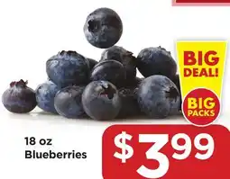 Food 4 Less 18 oz Blueberries offer