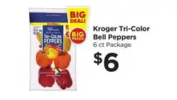 Food 4 Less Kroger Tri-Color Bell Peppers offer