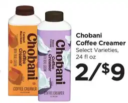 Food 4 Less Chobani Coffee Creamer offer
