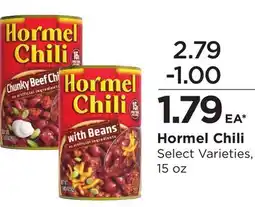 Food 4 Less Hormel Chili offer