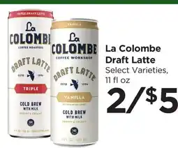 Food 4 Less La Colombe Draft Latte offer