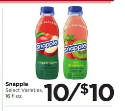 Food 4 Less Snapple offer