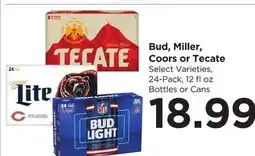 Food 4 Less Bud, Miller, Coors or Tecate offer