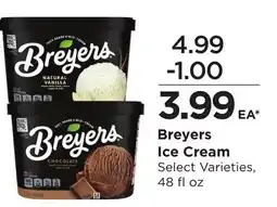 Food 4 Less Breyers Ice Cream offer