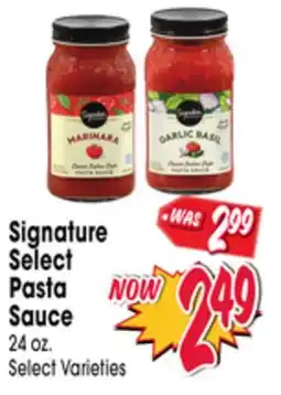 Jewel-Osco Signature Select Pasta Sauce offer
