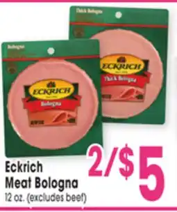 Jewel-Osco Eckrich Meat Bologna offer