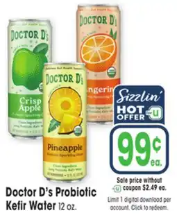 Jewel-Osco Doctor D' s Probiotic Kefir Water offer