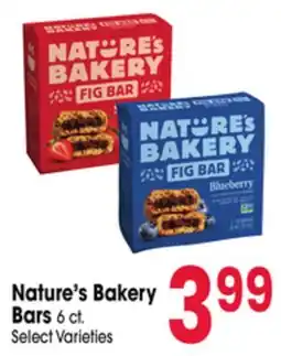 Jewel-Osco Nature's Bakery Bars offer