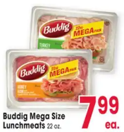 Jewel-Osco Buddig Mega Size Lunchmeats offer