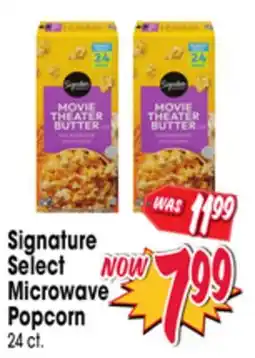 Jewel-Osco Signature Select Microwave Popcorn offer