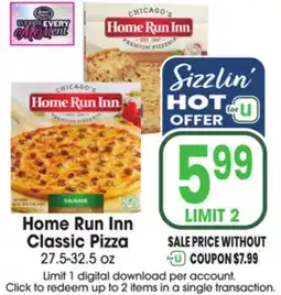 Jewel-Osco Home Run Inn Classic Pizza offer