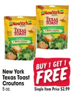 Jewel-Osco New York Texas Toast Croutons offer