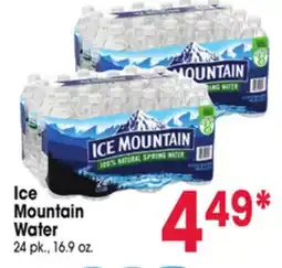 Jewel-Osco Ice Mountain Water offer