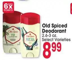 Jewel-Osco Old Spiced Deodorant offer