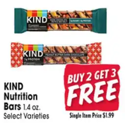 Jewel-Osco KIND Nutrition Bars offer