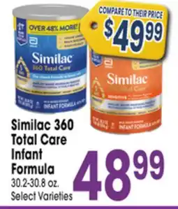 Jewel-Osco Similac 360 Total Care Infant Formula offer