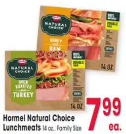 Jewel-Osco Hormel Natural Choice Lunchmeats offer