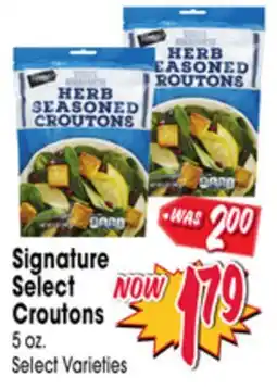 Jewel-Osco Signature Select Croutons offer