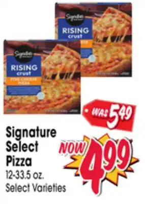 Jewel-Osco Signature Select Pizza offer