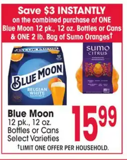 Jewel-Osco Blue Moon offer