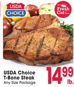 Jewel-Osco USDA Choice T-Bone Steak offer